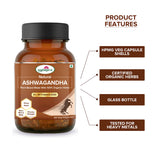 Anahatatva NATURAL ASHWAGANDHA CAPSULE 500mg (with 5% Withanolides) – product features
