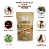 Anahatatva CERTIFIED ORGANIC ASHWAGANDHA POWDER- 150gm – benefits