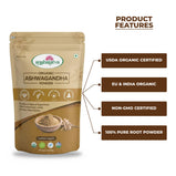 Anahatatva CERTIFIED ORGANIC ASHWAGANDHA POWDER- 150gm – product features