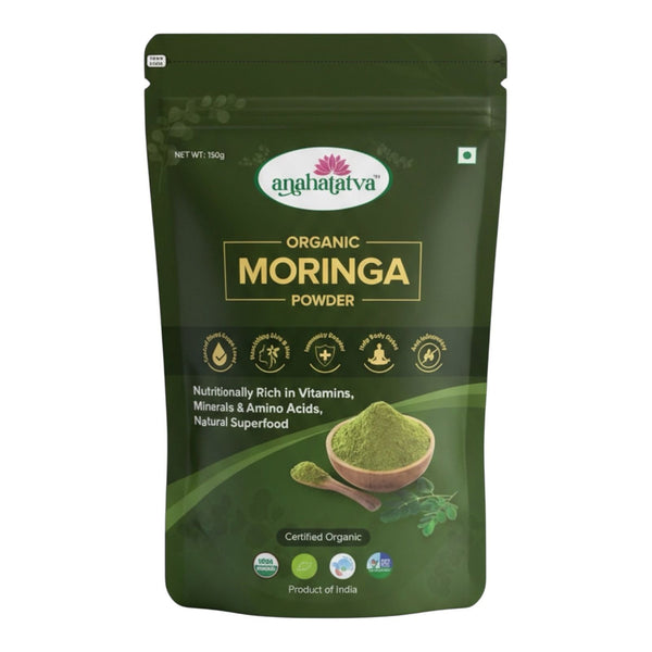 Anahatatva CERTIFIED ORGANIC MORINGA POWDER 150gm