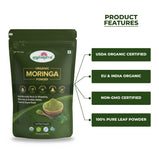Anahatatva CERTIFIED ORGANIC MORINGA POWDER 150gm – product features