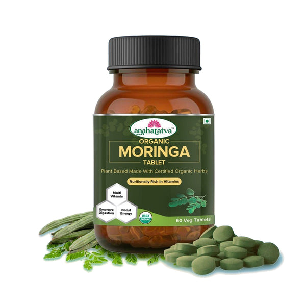Anahatatva ORGANIC MORINGA TABLET 500mg – with natural ingredients