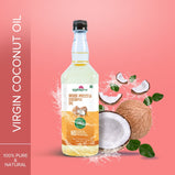 WOOD PRESSED COCONUT OIL | 100% Pure, Natural & Traditional | Highest Quality Sun Dried Coconuts