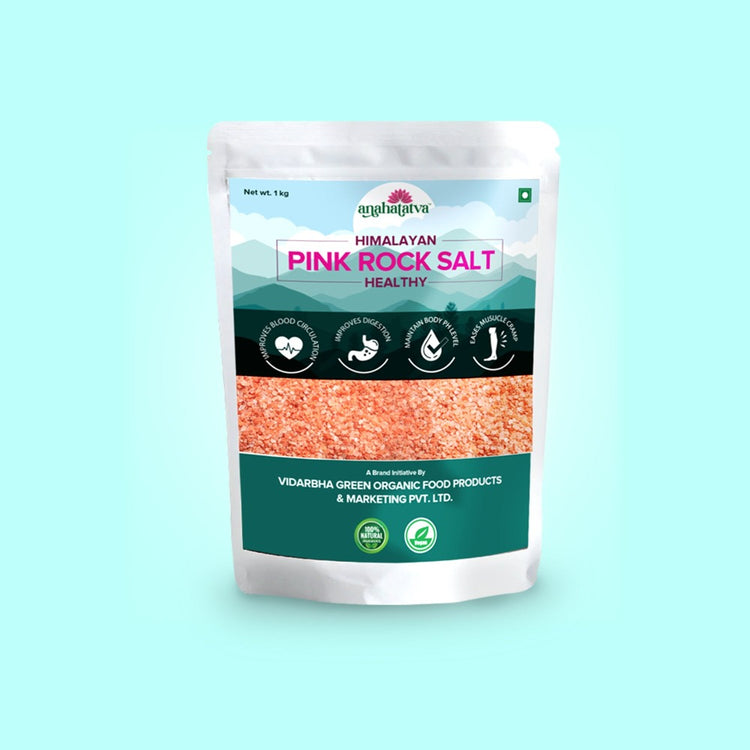 HIMALAYAN PINK ROCK SALT - HEALTHY- 1Kg | The Most Purest Salts with Magnesium, Calcium, Potassium, Copper & Iron.