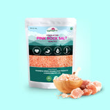 HIMALAYAN PINK ROCK SALT - HEALTHY- 1Kg | The Most Purest Salts with Magnesium, Calcium, Potassium, Copper & Iron.