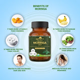 ORGANIC MORINGA TABLET 500mg | Nutritionally Rich Multivitamin, Amino Acid | Natural Superfood