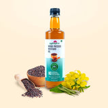 WOOD PRESSED MUSTARD OIL | High source of MUFA | 100% Pure, Natural and Traditional